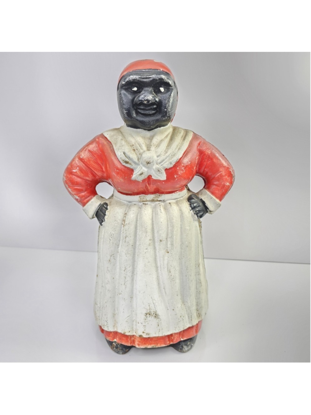 Antique Or Vintage Cast Iron Coin Bank, Heavy Collectible